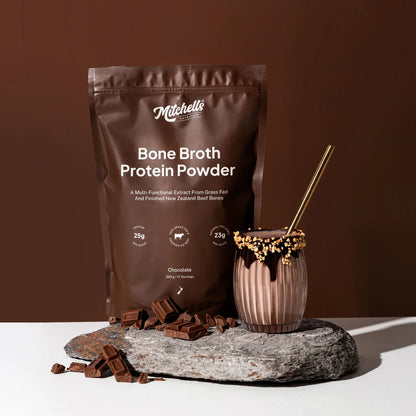 Mitchell's Bone Broth Protein Powder -Chocolate 500gm