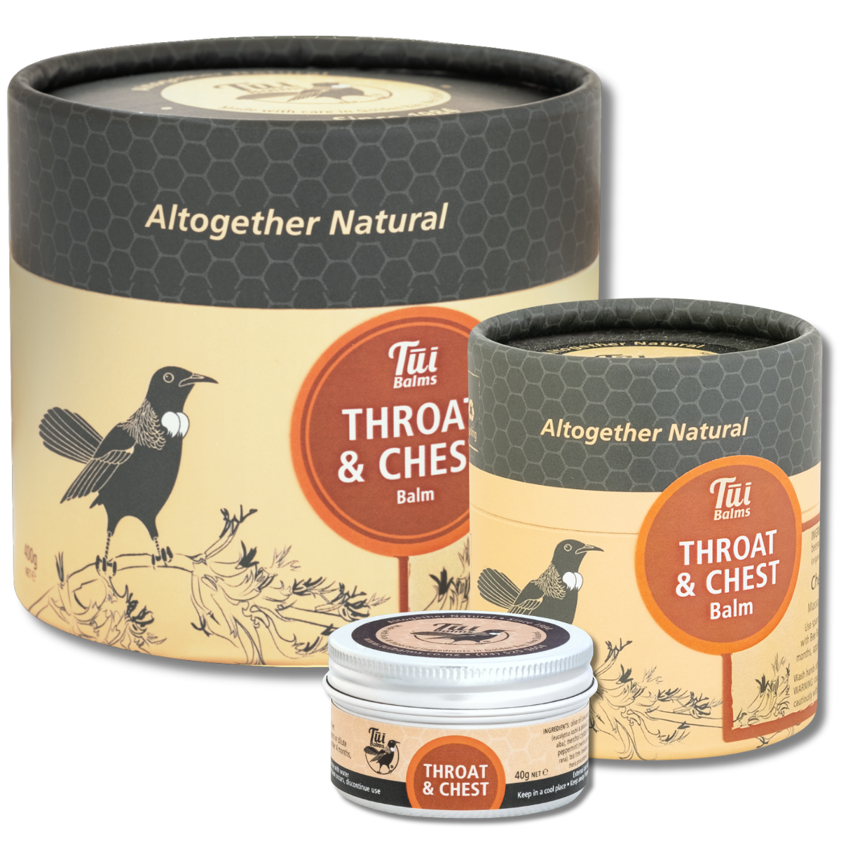 TUI Throat & Chest Balm 100gm CrdBrd 100g