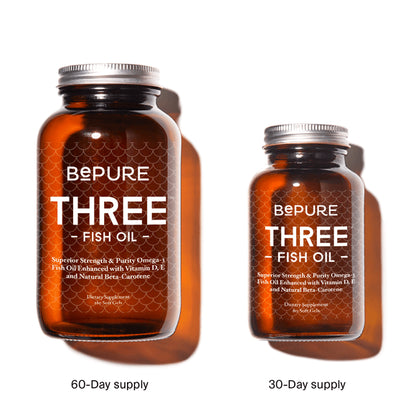 Bepure Three Fish oil - 60 caps