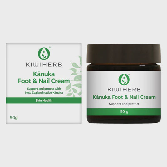 Kiwiherb Kanuka Foot & Nail Cream 50g