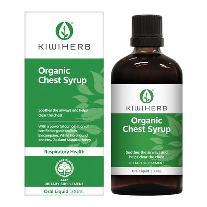 Kiwiherb Organic Chest Syrup 200 ml
