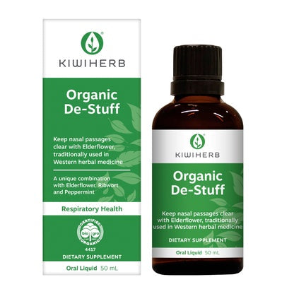 Kiwiherb Organic De-Stuff 100ml