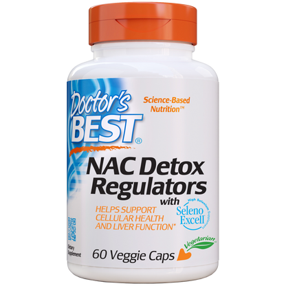 Doctor's Best NAC Detox Regulators 600mg 60caps