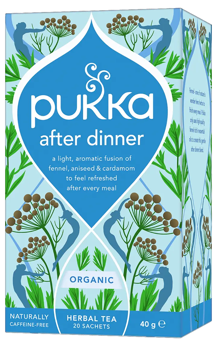 PUKKA  Feel New ( Now Called After Dinner)   20 T/Bags