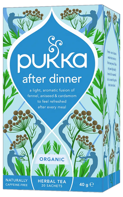 PUKKA  Feel New ( Now Called After Dinner)   20 T/Bags